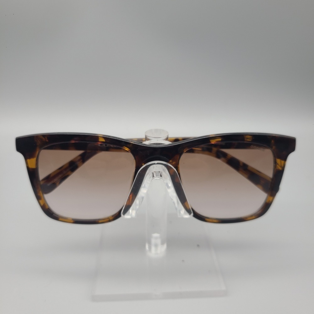 Coach x Disney Sunglasses HC8374U Dark Tortoise Mickey Mouse Square Frames